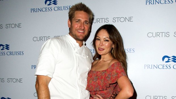 Curtis Stone with his wife Lindsay Price.