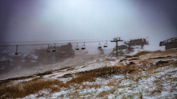 Light snowfalls have been recorded in Victoria's alpine regions, including Mt Hotham.