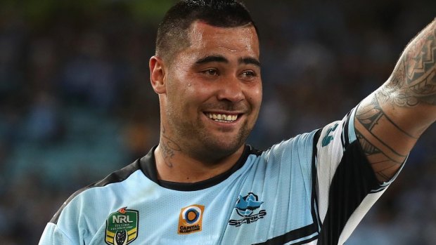 Andrew Fifita is on the outer but Thaiday wants him to sort himself out and return to the game
