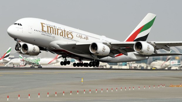 An Emirates A380 has taken 400 vaccinated passengers on a scenic flight.