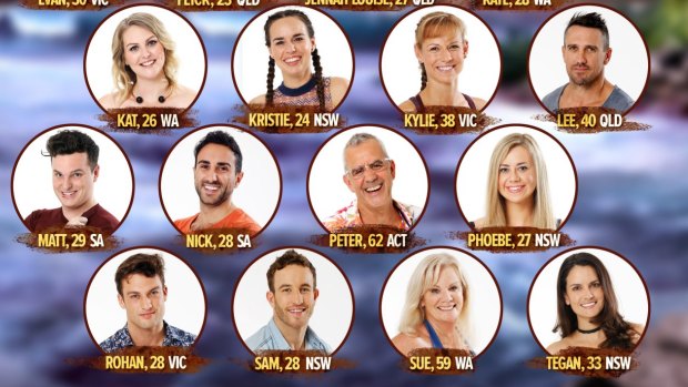 Australian Survivor contestants.