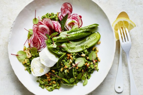 Donna Hay's super tasty broccoli bowl.