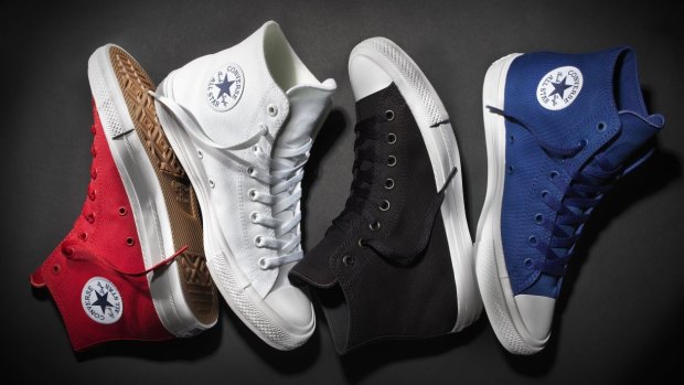 The redesigned Chuck Taylors boast a Nike sole.