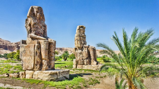 Colossi of Memnon, Valley of Kings.