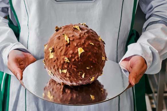 The space allows Pidpaipo to make more products like its own chocolate and new ice-cream cakes, such as the Rocher Cake.