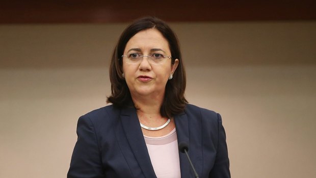 Premier Annastacia Palaszczuk.