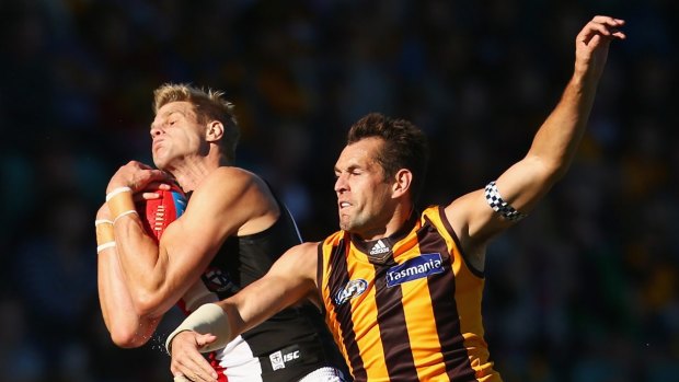 St Kilda went close to beating Hawthorn at their Launceston fortress last year.