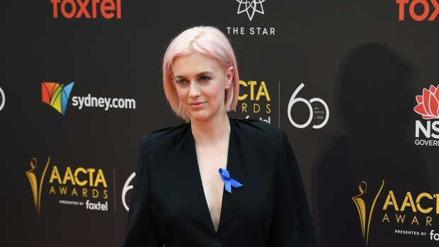 Gracie Otto at the AACTA Awards in December.
