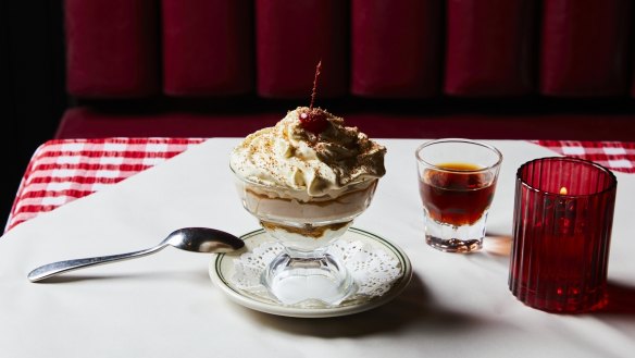 The Tirami-sundae takes the favourite dessert and adds soft-serve.
