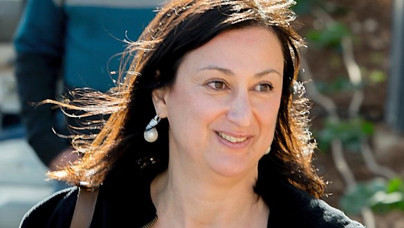 Political blogger Daphne Caruana Galizia was killed when her car was blown up.