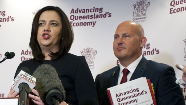 Premier Annastacia Palaszczuk and Treasurer Curtis Pitt have found $800 million for Brisbane's underground rail project.