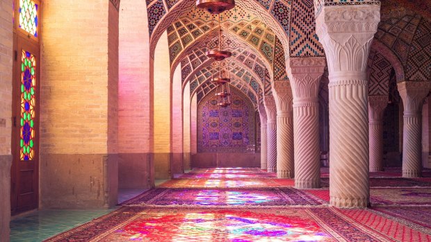 Iran's iconic Pink Mosque is unimaginably beautiful.