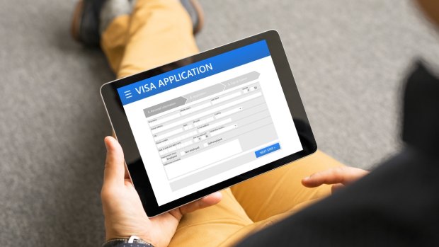 Authentic e-visa application sites are about as exciting as a brick.