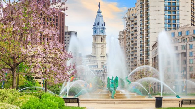 Swann Memorial Fountain.