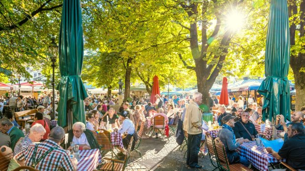 The Bavarians, who invented the beer garden now common across Germany, still know best how to enjoy it.