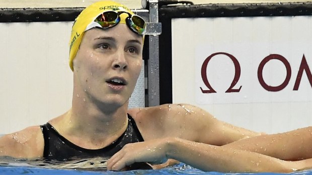 Bronte Campbell, left, was confused for her sister Cate.