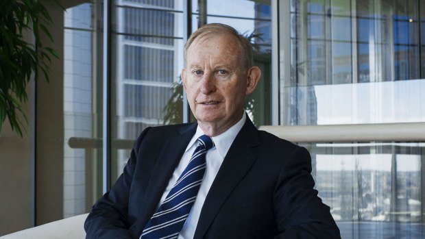 A banker no more: Former Commonwealth Bank head David Murray conducted the government-commissioned Financial Services Inquiry.