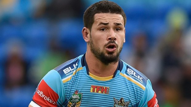 Called up: Gold Coast hooker Nathan Peats is set to make his State of Origin debut for the NSW Blues.