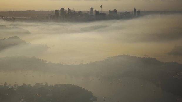 Sydney woke on Friday to a blanket of smoke across the city.
