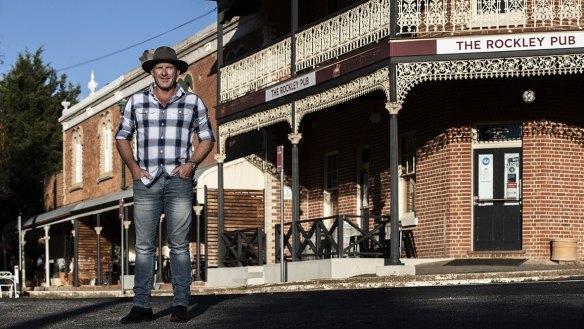 Chef Matt Moran plans to put the historic Rockley Pub on the map.