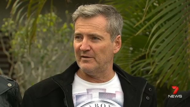 Shayne Wood has thanked the hero tradie who saved his life.