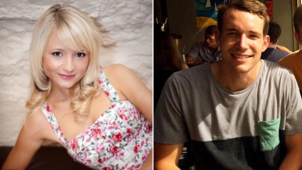 Murdered British tourists Hannah Witheridge and David Miller.