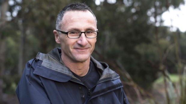 Doctor in the house: Richard Di Natale, the new leader of the Australian Greens.