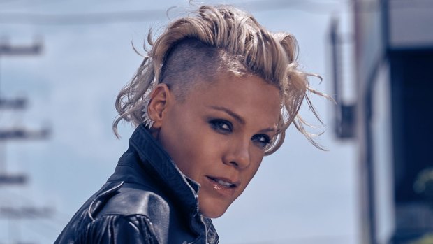 Pink opens wide the window on her personal life.