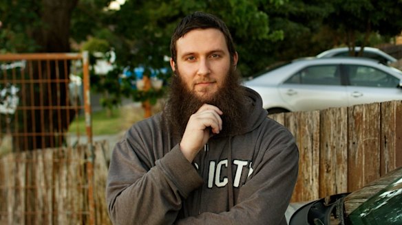 Musa Cerantonio outside his mother's home last year.