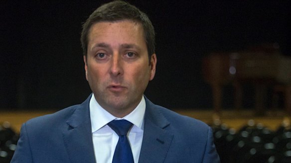State Opposition Leader Matthew Guy was a  guest at a dinner with an alleged Melbourne Mafia boss. 