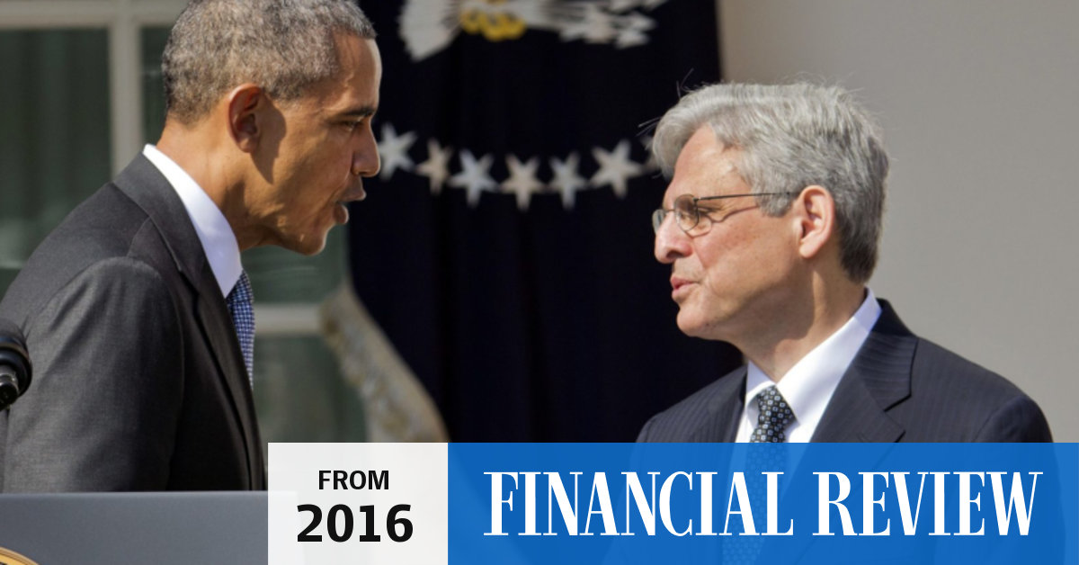 Merrick Garland nominated by Obama to US Supreme Court