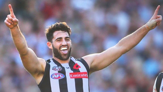 Celebration time: Alex Fasolo is set to sign a contract extension.