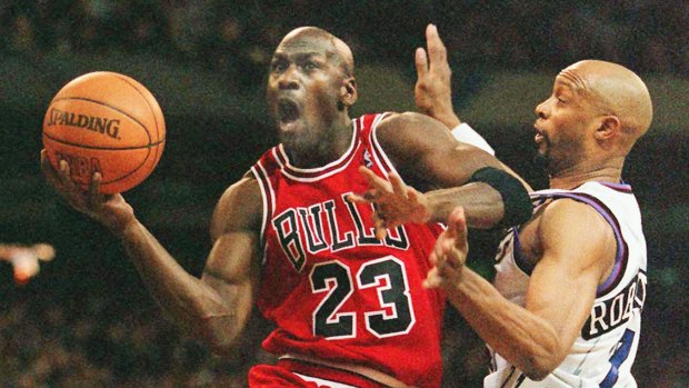 Under fire: NBA legend Michael Jordan has been criticised for the price of his sneakers.