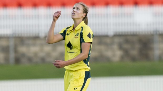 Star still rising: Ellyse Perry of the Southern Stars.