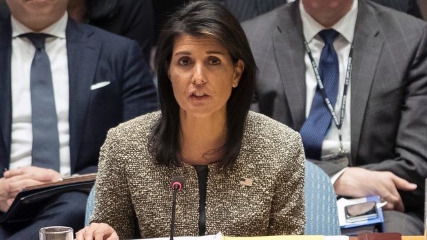 US ambassador to the United Nations, Nikki Haley, said every precaution was being taken to make Americans safe.