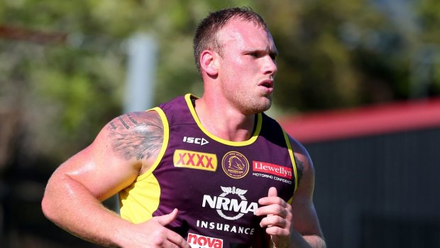 Give him a go: Matt Lodge deserves another chance says Russell Packer.