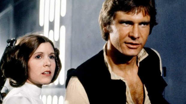Carrie Fisher claims she and Harrison Ford had an affair while filming Star Wars.