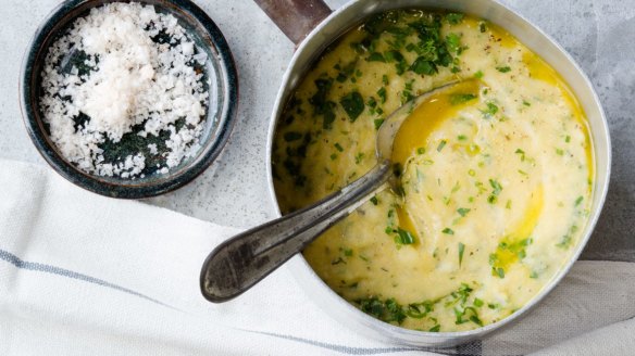 Serve this rich polenta with roast spatchcock or chicken. 