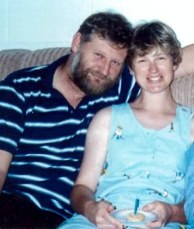 Leonard Watkinson with his little sister Kate O'Brien in 1995.