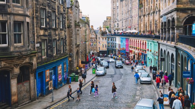 Edinburgh's Old Town.