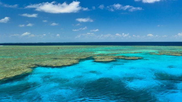 The Great Barrier Reef lies 30 kilometres from the coast of North Queensland.