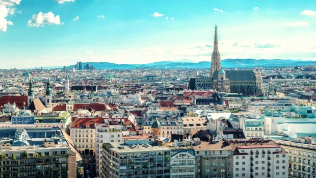 Liveable and great to visit: Vienna.