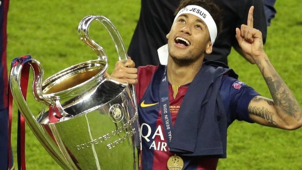 Neymar: The most expensive football player ever.