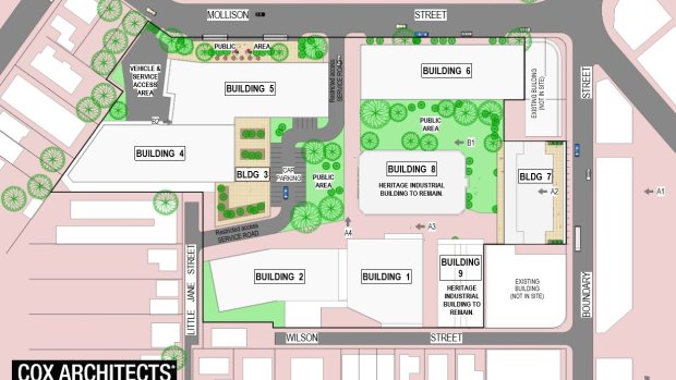 David Cox from Cox Architects has proposed an alternative design for West Village, West End