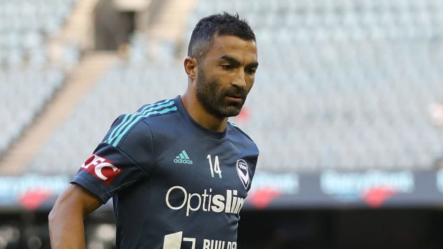 On the way out?: Fahid Ben Khalfallah wasn't in Victory's match-day squad for Saturday's win against Adelaide.