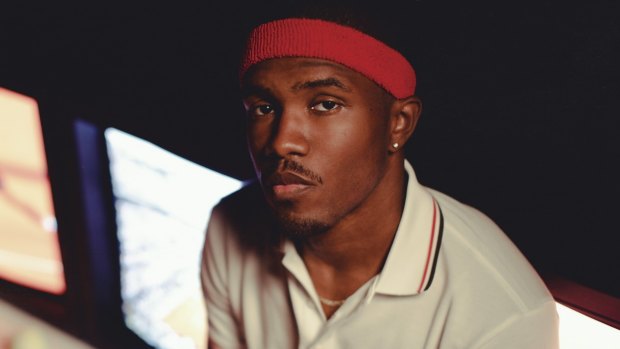Not exactly working up a sweat to release his second album, R&B singer Frank Ocean.