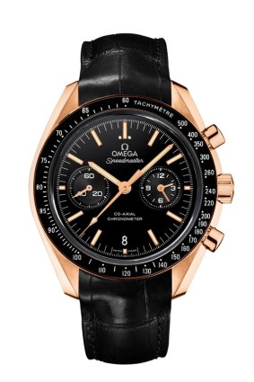 Omega Speedmaster Moonwatch Co-Axial Chronograph is Mr Grey's timepiece of choice. 