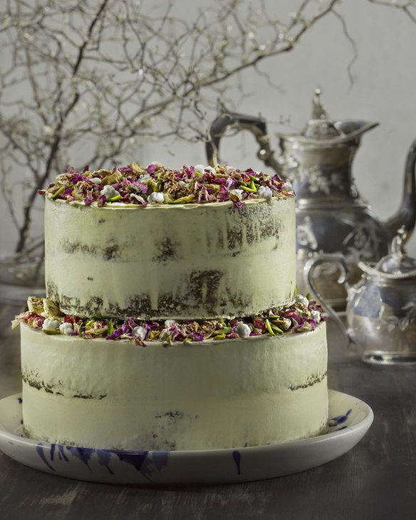  The Persian orange and fig cake is a popular Black Star Pastry wedding cake. 