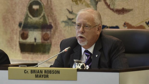 Canterbury mayor Brian Robson is a college board member.