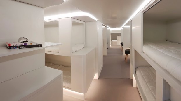 Airbus and Zodiac Aerospace are developing passenger sleeping compartments that could sit in a plane's cargo hold.